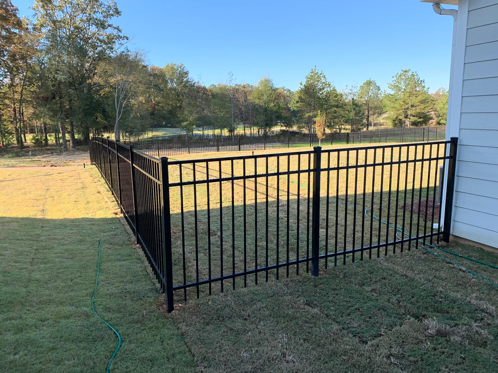 black aluminum fence | best choice 4 fencing, LLC | Charlotte fence builder